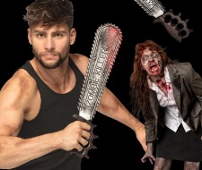 Miniatura 2 de Sierra “Zombie Killer” para Halloween